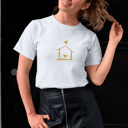 Camiseta Básica Humildade e Salvação - Aurora Clothing