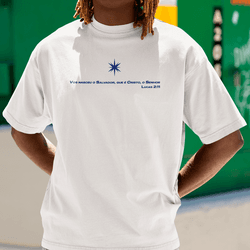 Camiseta Básica Nasceu o Salvador - Aurora Clothing