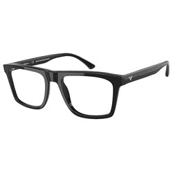Óculos para Grau Masculino Emporio Armani - Preto ... - Authentika