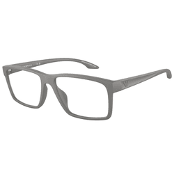 Óculos para Grau Masculino Emporio Armani - Cinza ... - Authentika