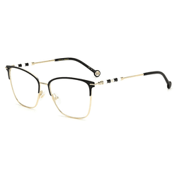 Óculos para Grau Carolina Herrera - Preto e Dourad... - Authentika