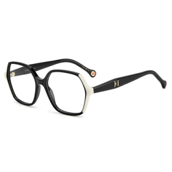 Óculos para Grau Carolina Herrera - Preto e Branco... - Authentika