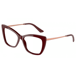 Óculos para Grau Dolce & Gabbana - Vinho - 0DG3348... - Authentika