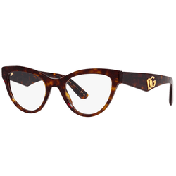 Óculos para Grau Dolce & Gabbana - Havana - 0DG337... - Authentika