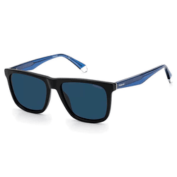 Óculos de Sol Polaroid Polarizado Azul - Quadrado ... - Authentika