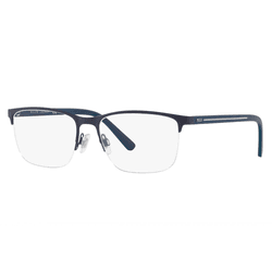 Óculos para Grau Polo Masculino - Azul Retangular ... - Authentika