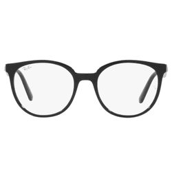 Óculos para grau RayBan - Preto Redondo - 0RX7206L... - Authentika