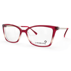 Óculos para Grau Lavorato Atualle - Vermelho Trans... - Authentika
