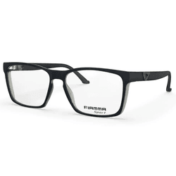 Óculos para Grau Fiamma Prism - Preto Fosco - 4103... - Authentika