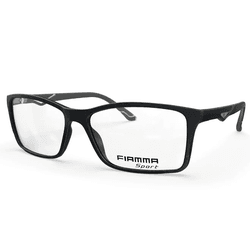 Óculos para Grau Fiamma Force - Preto Fosco - 410... - Authentika