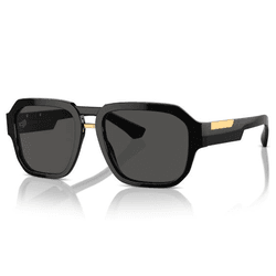 Óculos de Sol Dolce & Gabbana - Preto | Dourado - ... - Authentika