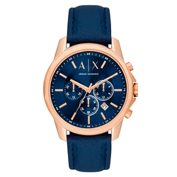 Relógio Masculino Armani Exchange | Azul e Dourado... - Authentika