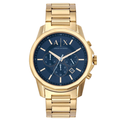 Relógio Masculino Armani Exchange - Dourado Cronóg... - Authentika