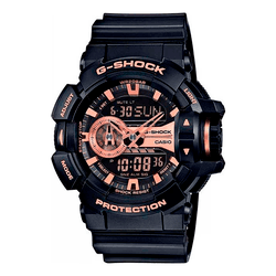 Relógio Casio G-Shock - Preto Detalhe Rosé - GA-40... - Authentika
