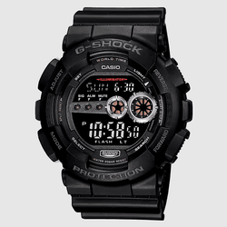 Relógio Casio G-Shock - Preto - GD-100-1BDR - Authentika
