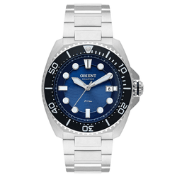 Relógio Masculino Orient Diver Analógico - Prata S... - Authentika