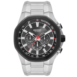 Relógio Masculino Orient Cronógrafo - Prata Solart... - Authentika