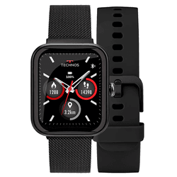 Smartwatch Technos Connect MAX - Preto - TMAXAA/5P - Authentika