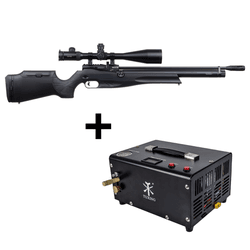 Carabina de Pressão PCP Daystar Black 5,5mm + Comp... - Airsoft e Armas de Pressão Azsports 