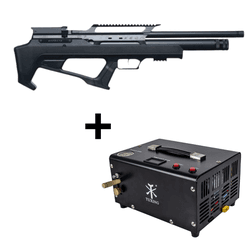 Carabina de Pressão PCP Effecto Zeon Black 5.5mm +... - Airsoft e Armas de Pressão Azsports 