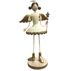 Enfeite Menina Anja em Metal – Tok da Casa ME167 - BAIUCA