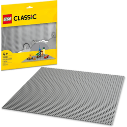 Base de Construção Cinzenta LEGO Classic 11024 com... - BAIUCA