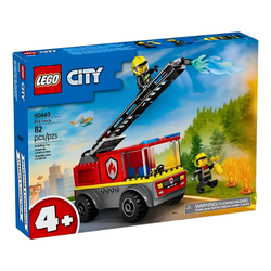 LEGO City Bombeiros Escada de Combate ao Fogo 6046... - BAIUCA