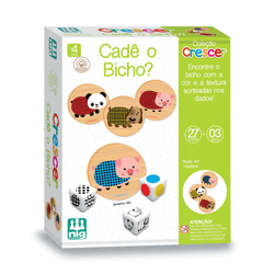 Jogo Cadê o Bicho? Nig – Brinquedo de Madeira Educ... - BAIUCA
