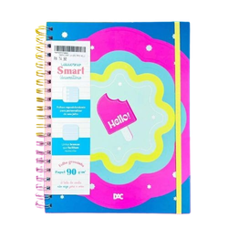 Caderno Universitário 10x1 DAC Smart Hello - 80 Fo... - BAIUCA