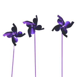 Catavento Metalizado Roxo – Kit com 12 Unidades Re... - BAIUCA