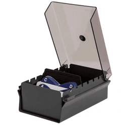FICHARIO ACRILICO PORTA CARTAO 910 ACRIMET - BAIUCA