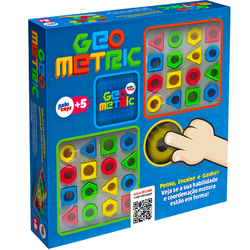 Jogo Geometric 1500 Pakitoys – Jogo Educativo de F... - BAIUCA