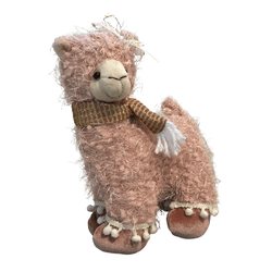 Pelúcia Lhama em Pé 25cm BT593 Tok da Casa – Decor... - BAIUCA