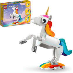 LEGO Creator 3 em 1 Unicórnio Mágico 31140 com 145... - BAIUCA