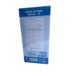 Cartão de Ponto Mensal TA 15.023-1 Tilibra - BAIUCA