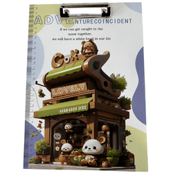 Prancheta Decorada Lovely Donuts Yummy Sortida - BAIUCA