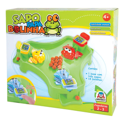 Sapo Papa Bolinha Braskit 5906 | Brinquedo Diverti... - BAIUCA