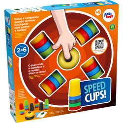 Jogo Speed Cups 1200 Pakitoys – Jogo de Agilidade ... - BAIUCA
