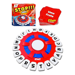 Jogo Stop PB531 Polibrinq – Jogo de Palavras e Rac... - BAIUCA