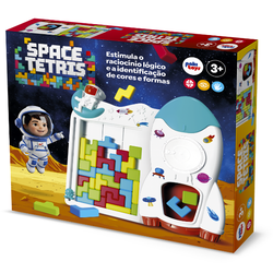 Jogo Space Tetris 4122 Pakitoys – Jogo de Estratég... - BAIUCA