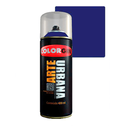 COLORGIN SPRAY ARTE URBANA AZUL NETUNO 925 400ML - Baratão das Tintas 