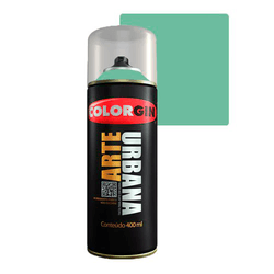 COLORGIN SPRAY ARTE URBANA VERDE MARESIA 960 400ML - Baratão das Tintas 