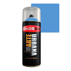 COLORGIN SPRAY ARTE URBANA AZUL ATLÂNTICO 984 400M... - Baratão das Tintas 