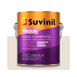 SUVINIL ACRILICO TOQUE FOSCO COMPLETO ALGODÃO EGÍP... - Baratão das Tintas 