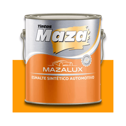 MAZA ESMALTE AMARELO 1700 MAZALUX 3,6L - Baratão das Tintas 