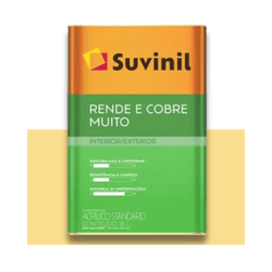 SUVINIL RENDE E COBRE MUITO AMARELO CANÁRIO 18L - Baratão das Tintas 