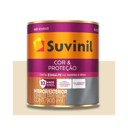 SUVINIL ESMALTE COR E PROTEÇÃO ACETINADO AREIA 900... - Baratão das Tintas 