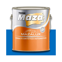 MAZA ESMALTE AZUL 5497 MAZALUX 3,6L - Baratão das Tintas 
