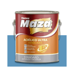 MAZA ACRÍLICO ULTRA AZUL ATLÂNTICO 3,6L - Baratão das Tintas 