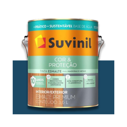 SUVINIL ESMALTE COR E PROTEÇÃO BASE ÁGUA BRILHANTE... - Baratão das Tintas 